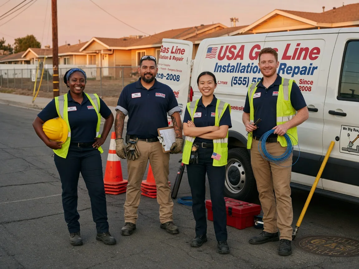 Gas Line Installation company in Creola, AL